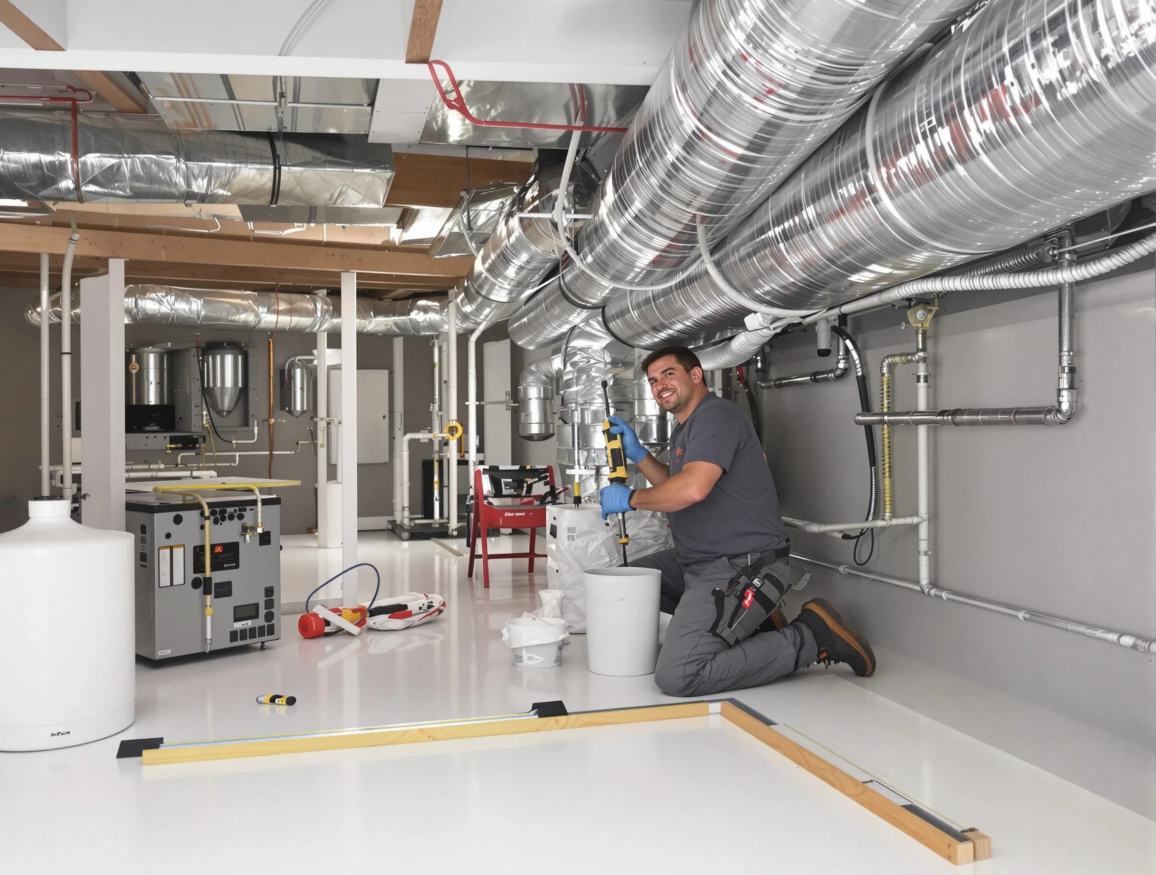 Professional duct sealing service by Pinson Air Duct Cleaning in Pinson