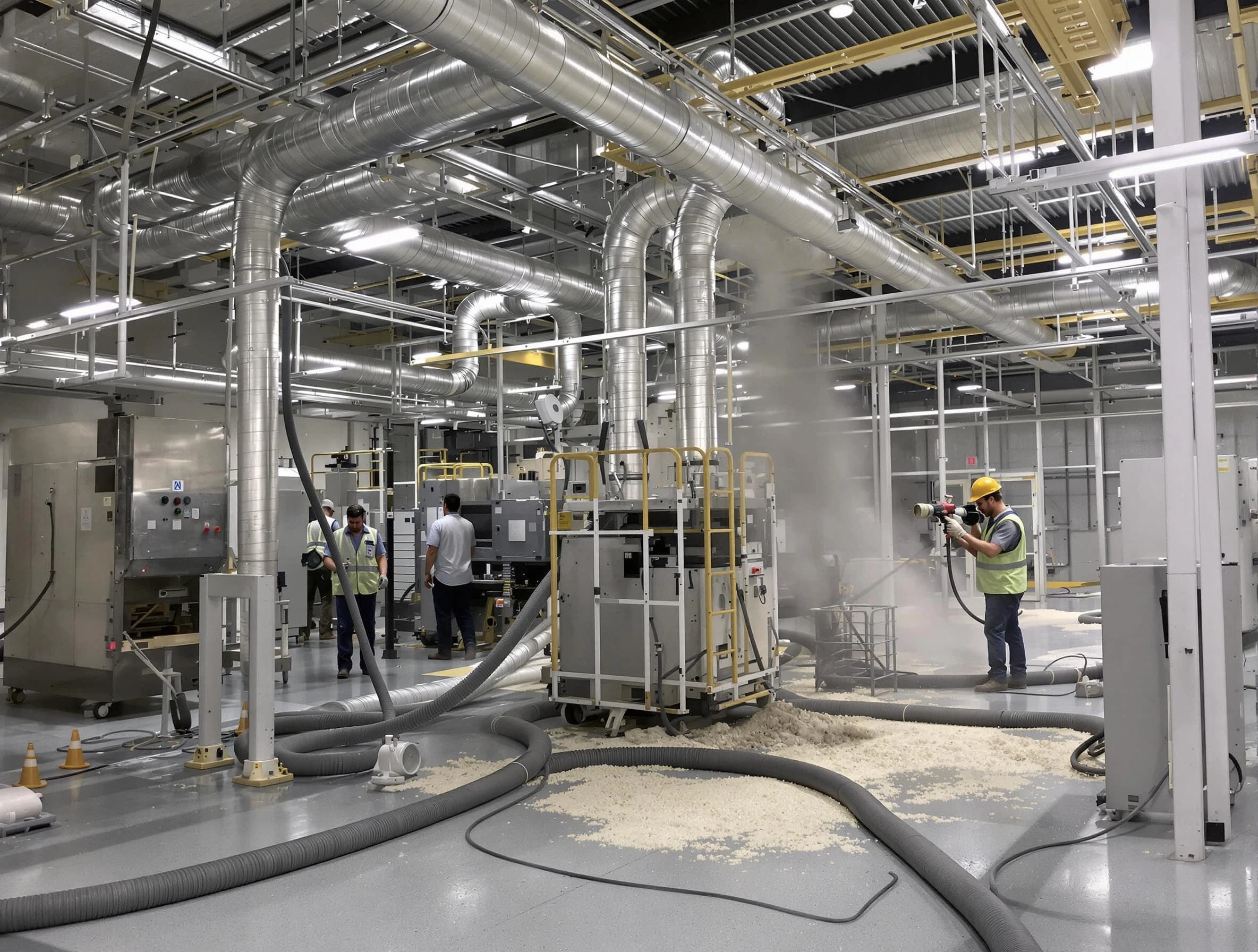 Heavy-duty industrial duct cleaning by Pinson Air Duct Cleaning in Pinson