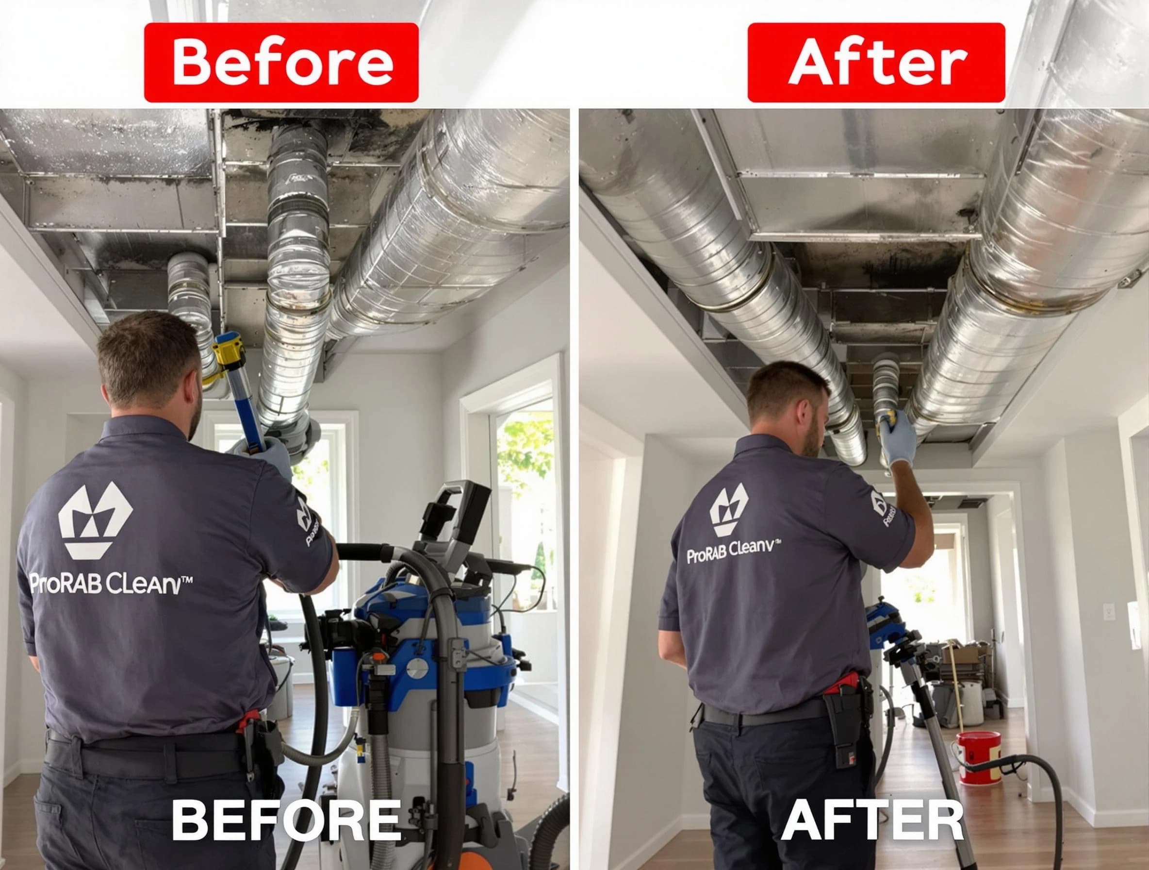 Pinson Air Duct Cleaning expert performing thorough residential duct cleaning in a Pinson home