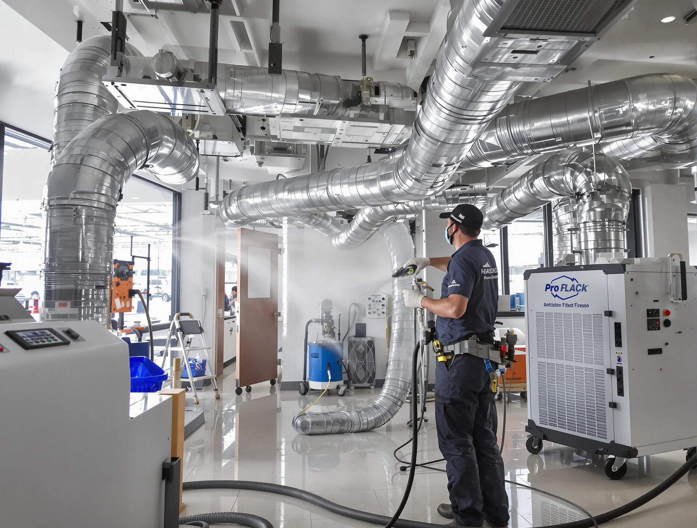 Negative Pressure Air Duct Cleaning in Pinson