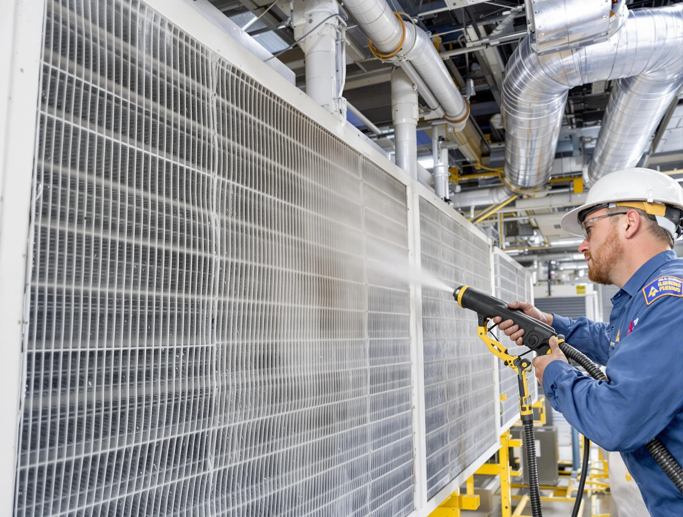 Professional commercial coil cleaning by Pinson Air Duct Cleaning in Pinson